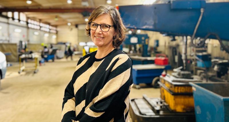 Birgitta Borin, head of human resources and finance at Borins AB