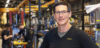 A portrait of Stig Engström, the founder and largest owner of engcon