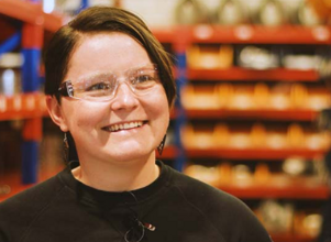 Woman in a factory