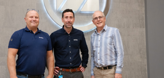 Jörgen Persson, Adrian Aptowitzer and Morgan Persson