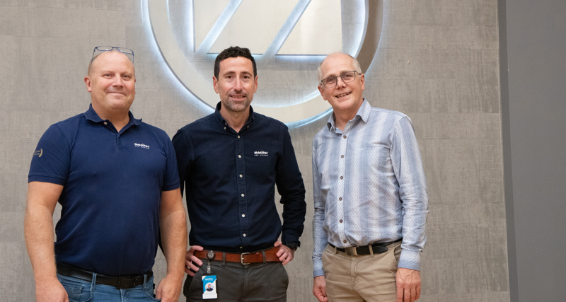 Jörgen Persson, Adrian Aptowitzer and Morgan Persson