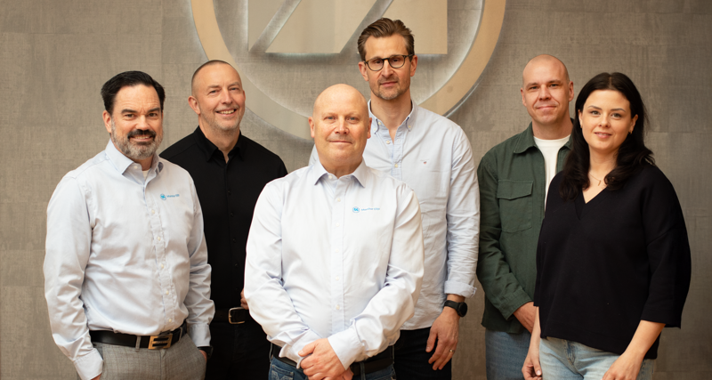  Jörgen Persson, Pär Ola Gustaffson, Johan Söderberg, Albin Jansson, Jonte Bergman och Caroline Berg.