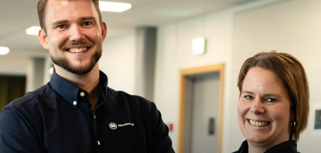 Jim and Martina, Adaption Advisors for Monitor ERP in Sweden