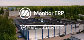 Monitor ERP and Harju Elekter logos