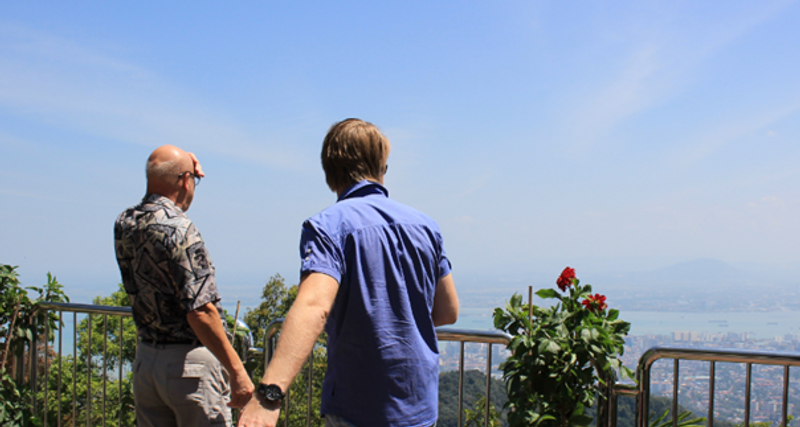 Åke Persson in Malaysia