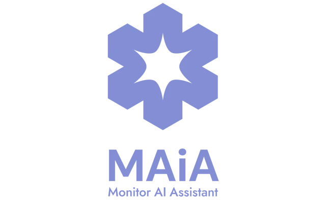 Logga: MAiA (Monitor AI Assistent)
