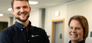 Martina och Jim, Adaption Advisors för Monitor ERP. 