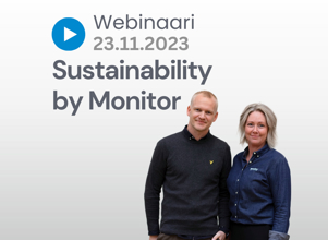 Sustainability by Monitor webinaari