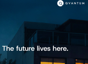 A building with people looking out of the windows.