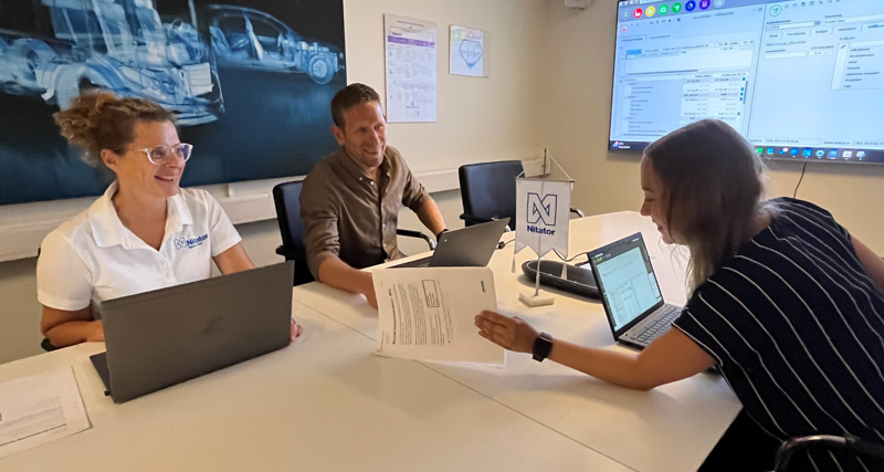 Nitator works greener with Sustainability by Monitor
