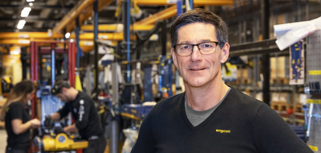 A portrait of Stig Engström, the founder and largest owner of engcon