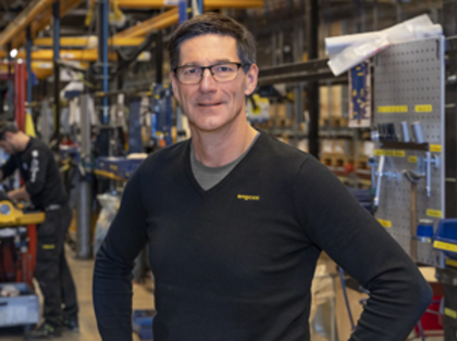 A portrait of Stig Engström, the founder and largest owner of engcon