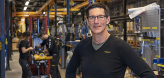 A portrait of Stig Engström, the founder and largest owner of engcon