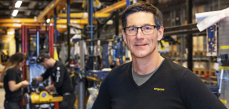 A portrait of Stig Engström, the founder and largest owner of engcon