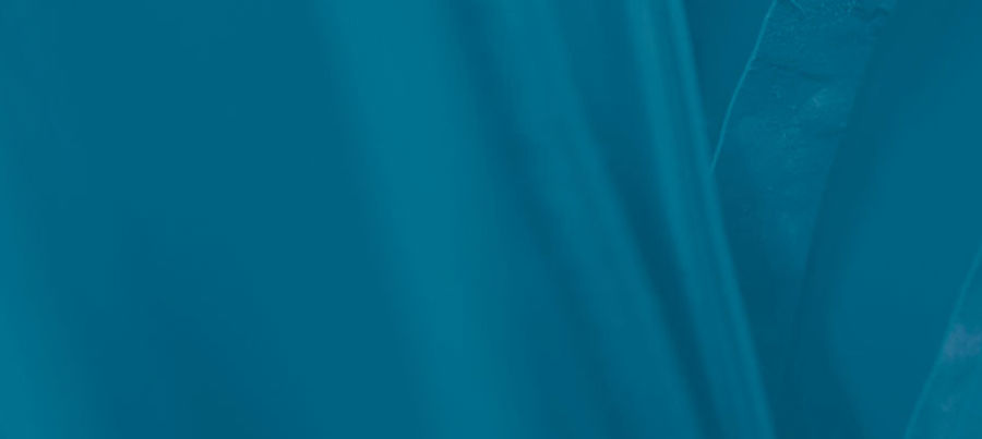Blue plastic banner