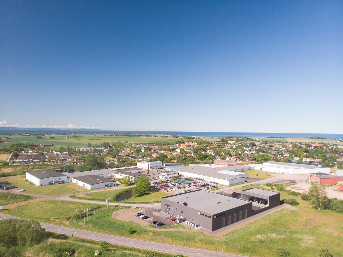 National Halmstad fabrik