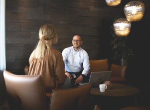 Monitor in a meeting