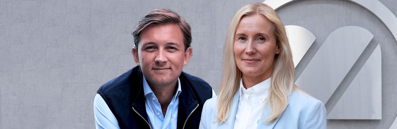 Grethe Åsheim Norrby, Product Manger på Monitor ERP och Bastiaan Weide, Growth & Partnership på Open Payments.